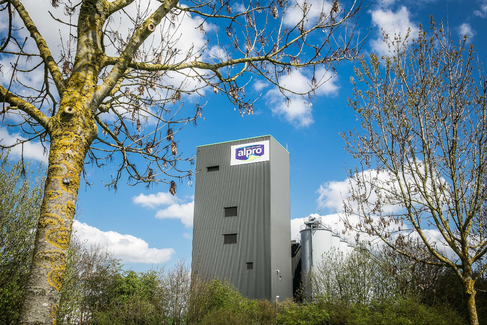 Voedingsbedrijf Alpro in Wevelgem