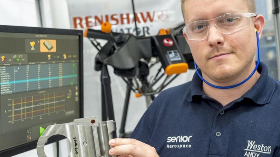 Le comparateurs Equator™ Renishaw permet une croissance de la production chez les principaux constructeurs aéronautiques