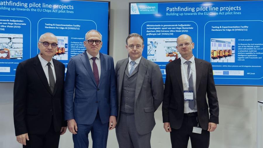 Imec viert officiële opening van Europese NanoIC-pilootlijn