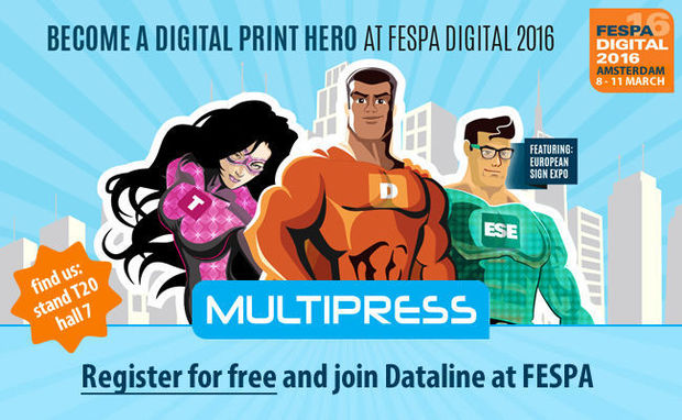 Gratis naar FESPA Digital met MultiPress (RESERVEER NU!)