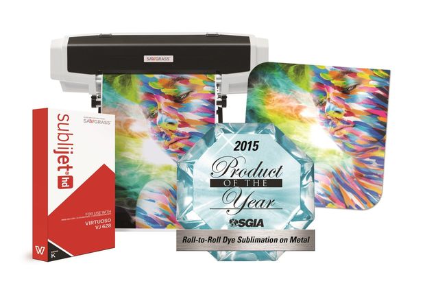 De Sawgrass Sublimatie is verkrijgbaar in 8 kleuren op de FESPA Digital!