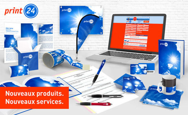 Nouvelle ligne de produits et offre de produits élargie chez print24