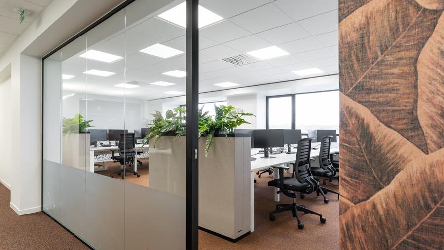 Réaménagement des bureaux en étroite collaboration avec les employés