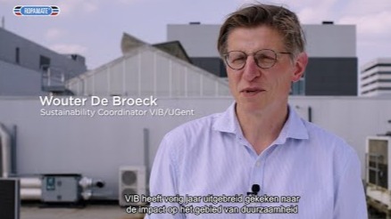 Duurzame dakoplossing bij VUB