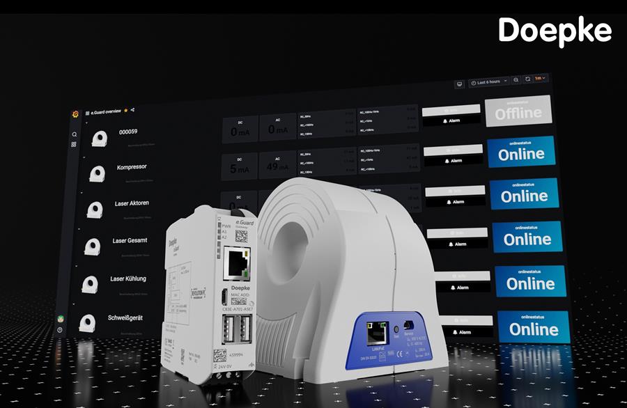 Detect and prevent met Doepke e.Guard