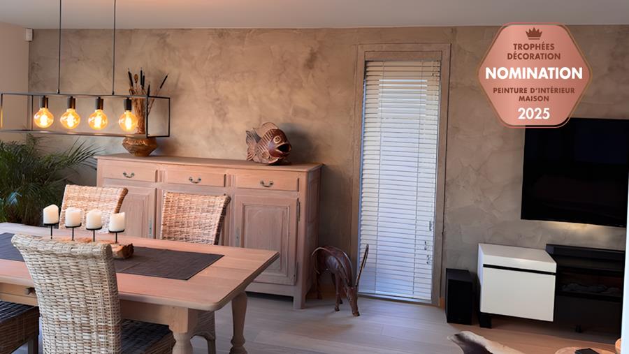 Un aspect béton doux qui respire la chaleur